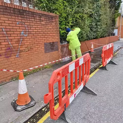 brick wall construction
